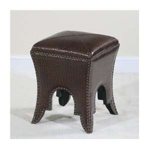  Madrid Ottoman in Distressed Bronze