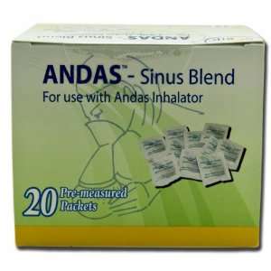  Andas Inhalation Therapy Sinus Blend Packets 20 ct Beauty