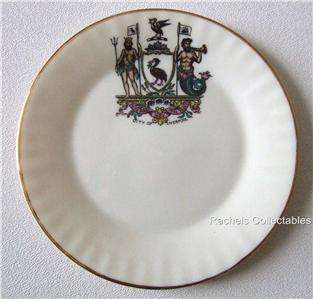 GOSS CRESTED CHINA CITY OF LIVERPOOL 5 INCH DIAMETER PLATE  
