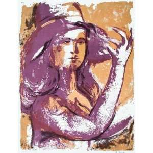  Femme au Chapeau by Andre Goezu, 20x26
