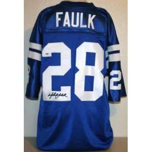 Marshall Faulk Signed Jersey   Authentic   Autographed NFL Jerseys 