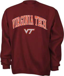 Virginia Tech Hokies Maroon Tackle Twill Crewneck Sweatshirt  