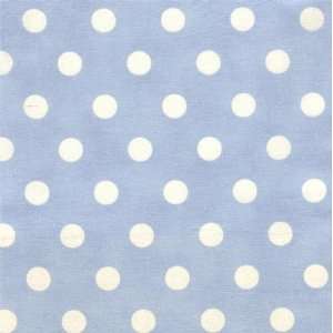  SWATCH   Vintage Blue Dottie Fabric by New Arrivals Inc 