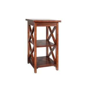  Tucson Tobacco Brown Chairside Table