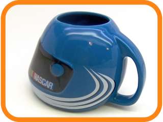 NASCAR Helmet Shaped Ceramic Coffee Cup Mug  