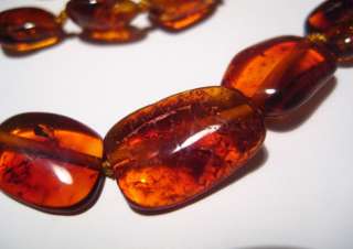 Genuine Baltic Amber Necklace 19.IN  