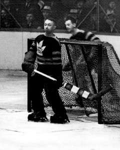 George Hainsworth Toronto Maple Leafs Goalie Game Photo  