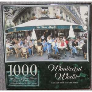  Wonderful World Cafe Les Deux Magots, Paris 1000 Piece 