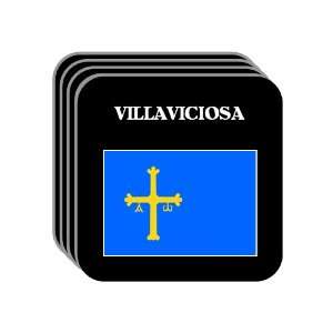 Asturias   VILLAVICIOSA Set of 4 Mini Mousepad Coasters 