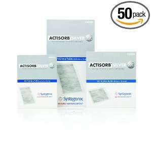  Actisorb Silver 220 Antimicrobial Binding Dressing Qty 50 