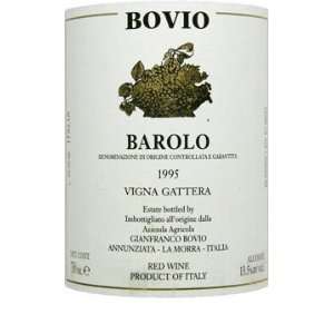  1995 Bovio Barolo Vigna Gattera 750ml Grocery & Gourmet 