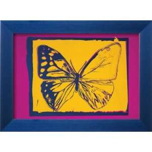  Vanishing Animals Butterfly, c.1986 (Yellow on Purple 