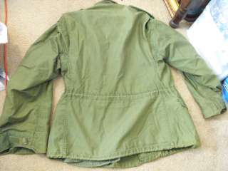 US Military Issue VN Era M 65 Field Coat, Used Cond  
