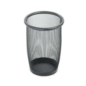  Safco Onyx Steel Mesh 3 Qts Wastebasket (Qty of 3 