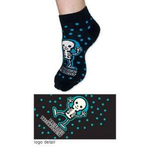 Anklet Socks with Radiologic Technologist Struttin Skeleton Graphic