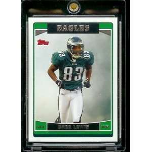  2006 Topps # 44 Greg Lewis   Philadelphia Eagles   NFL 