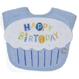  Frenchie Blue Happy Birthday Bib with Hanger Everything 
