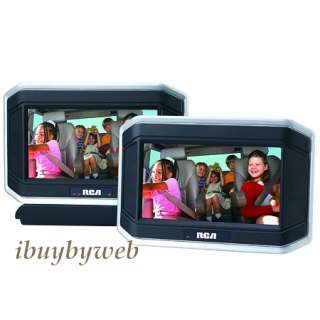 RCA DCR6389 8” Twin Tablet Portable DVD System For Car  