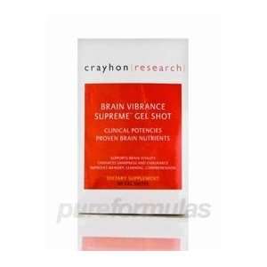  Crayhon Research  Brain Vibrance Supreme Gel Shots 30 pk 