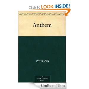 Anthem Ayn Rand  Kindle Store