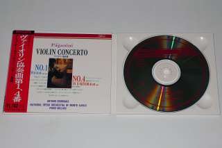 Paganini Violin Concertos No.1 & 4 Grumiaux Japan  