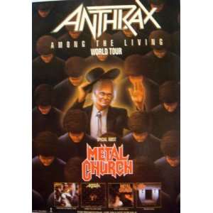  Anthrax Postcard Original Vintage Postcard Among The 