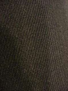 VINTAGE Black Gabardine SKI Pants Waist 27 13/14 Petite  