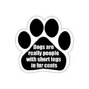  Dogs Are Really People with Short Legs in Fur Coats Car 