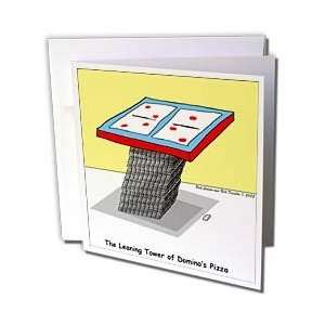  Famous People Places Books Cartoons   Leaning Tower of Dominos Pizza 