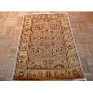  2 x 3 HAND KNOTTED OUSHAK ORIENTAL RUG 100% WOOL 