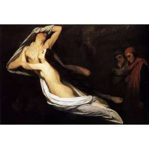  FRAMED oil paintings   Ary Scheffer   24 x 16 inches   The 