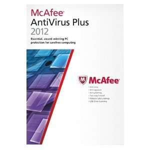    Mcafee  McAfee AntiVirus Plus 2012 1 Year 1 User Software