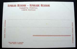 MEXICO CITY 1900s postcard CANAL DE VIGA  