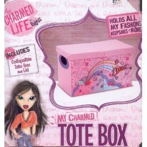   Charmed Life Decorative Collapsible Tote Box and Lid
