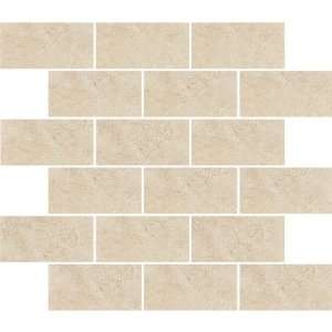   200 Padova 12 x 10 Subway Mosaic Accent Tile in Beige Toys & Games