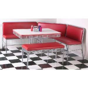  Soda Shoppe Bench Furniture & Decor