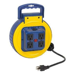 New Alert Stamping 3525AC Retractable Power Cord Reel  