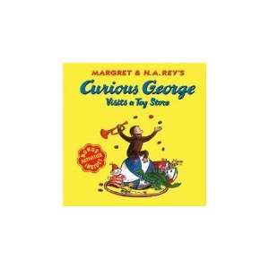  5 CURIOUS GEORGE paperback book set CURIOUS GEORGE VISITS 