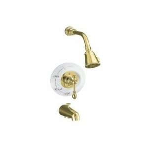  Kohler Bath & Shower Faucet Trim w/Lever Handle K T6808 4D 