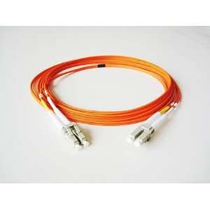  Fiber Patch LC/LC Duplex 50/125 Multi Mode Cable (1Meter 
