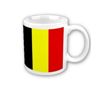 Belgium Flag Coffee Cup