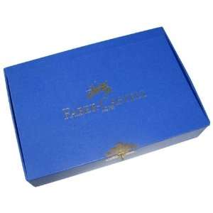  Pkg(3) Deep Blue Pencil Boxes from Faber Castell 9 x 6 x 