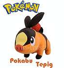 Pokemon Pokedoll Plush Toy Pokabu Tepig NWT Stuffed Animals 