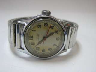   Resistal Vintage Watch   24 hour, WWII Nurse Watch, Wind Up, Runs