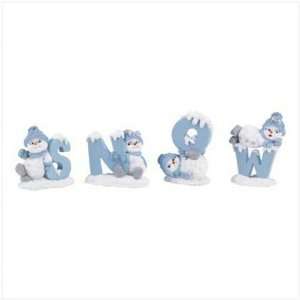 com New Snowbuddies S N O W Pals Four Chubby Buddies Playfully Spell 