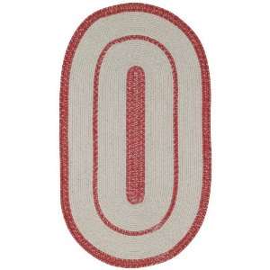  Capel Resort 500 Red 24 x 36 Oval Area Rug