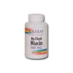    Solaray   No Flush Niacin 500mg   200ct Vcp