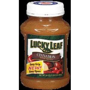 Lucky Leaf Cinnamon Apple Sauce Grocery & Gourmet Food