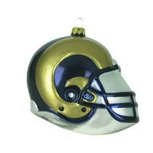  St. Louis Rams 4 Team Glass Helmet Ornament Sports 