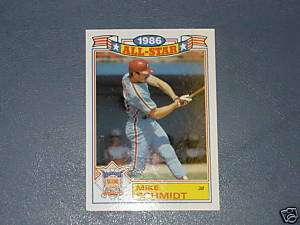 1987 1986 ALL STAR GAME COMMEMORATIVE MIKE SCHMIDT  